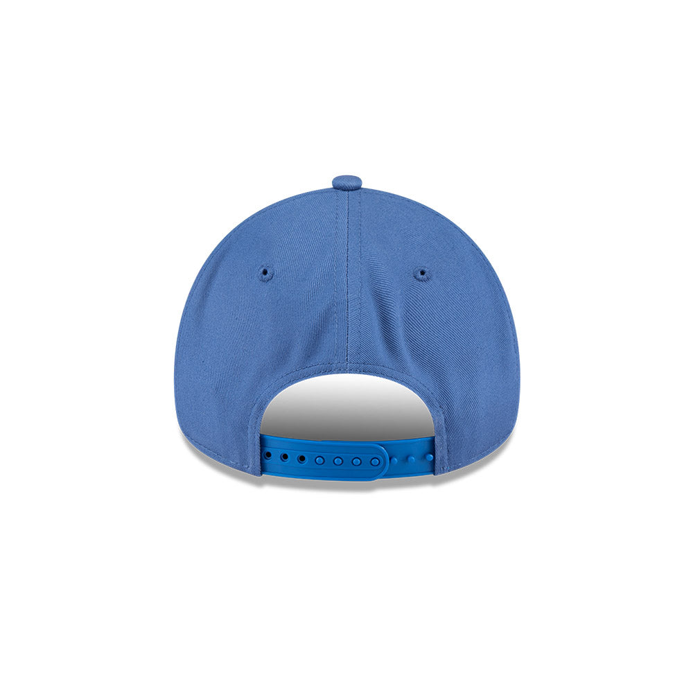 LA Dodgers Hat - Indigo Blue 9Forty A-Frame MLB Snapback Cap - New Era